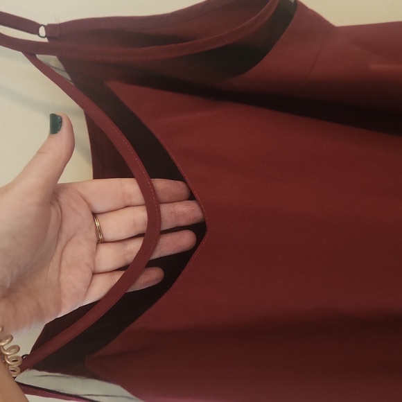 Red mesh tank - Picture 2 of 3